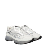 Valentino Garavani White Fabric Athletic Sneakers
